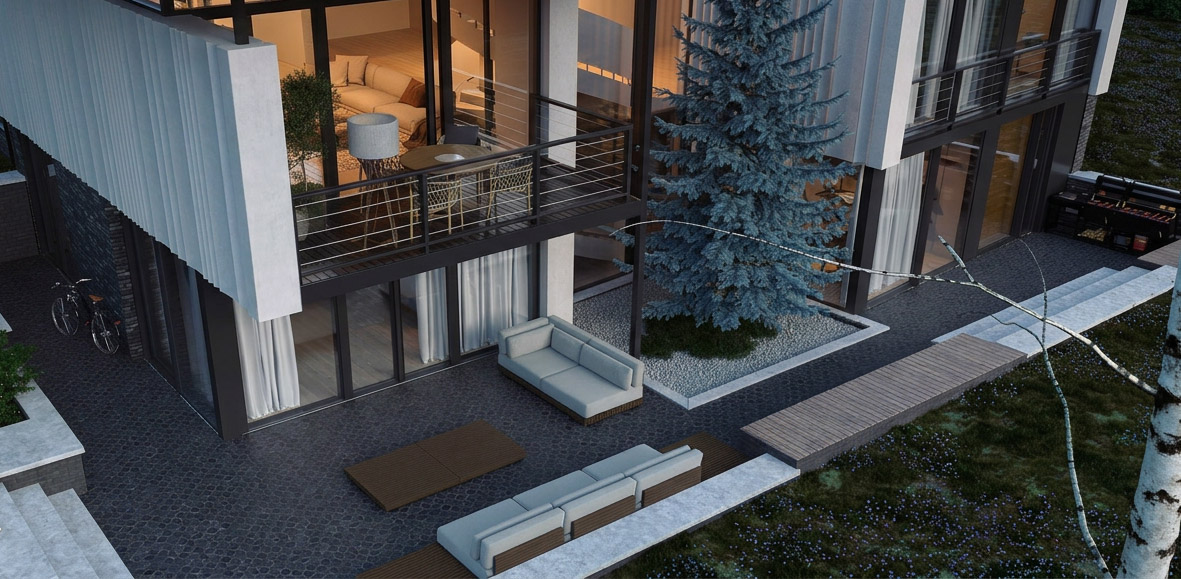 Atmosfera projektu i widok domu