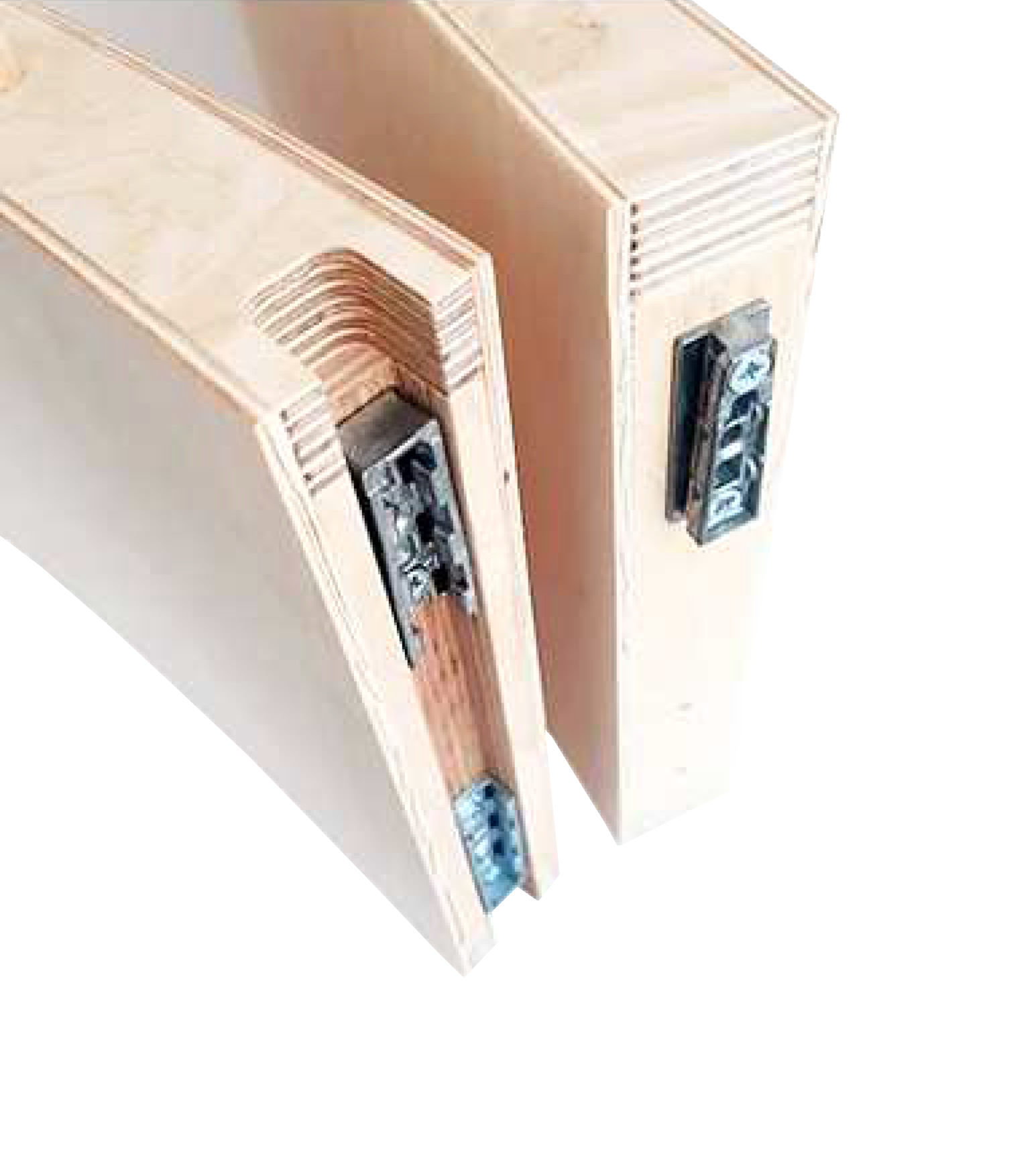 Detal łączenia paneli rozdzielających