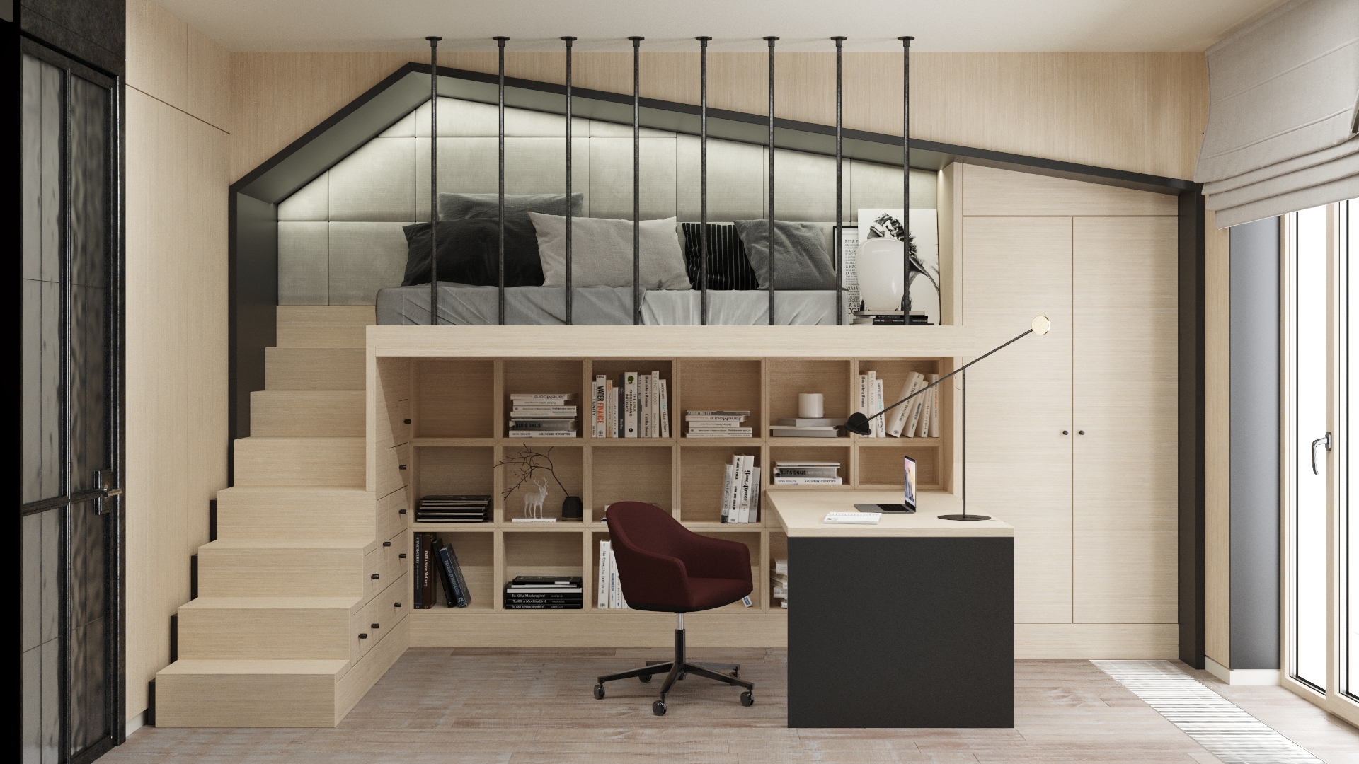 Pokój dziecięcy w apartamencie na Powiślu