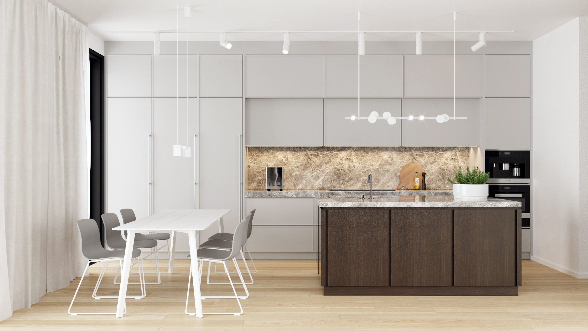 Dom 1 Karhusaari — wizualizacja 2