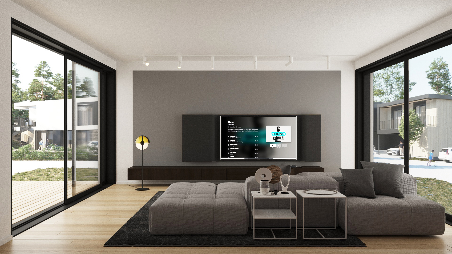 Dom 1 Karhusaari — wizualizacja 3