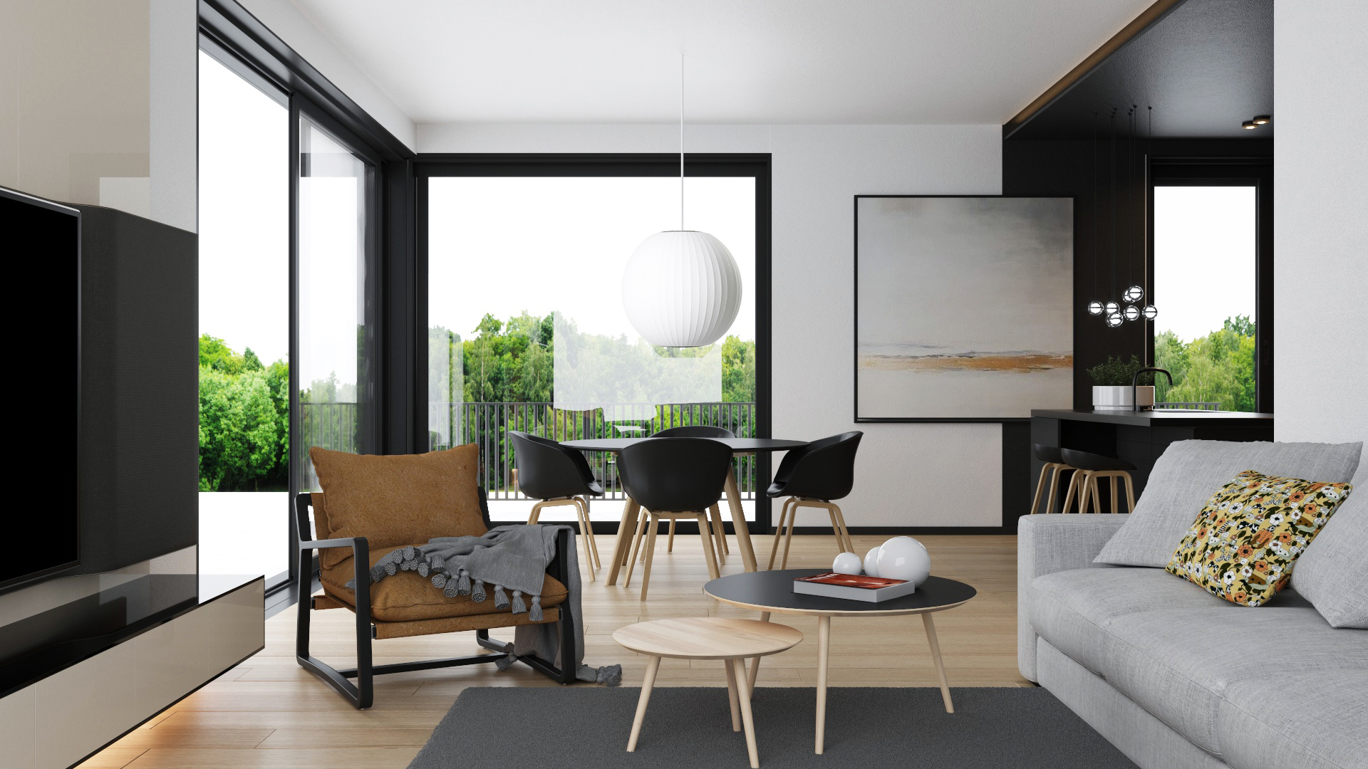 Dom 4 Karhusaari — wizualizacja 4