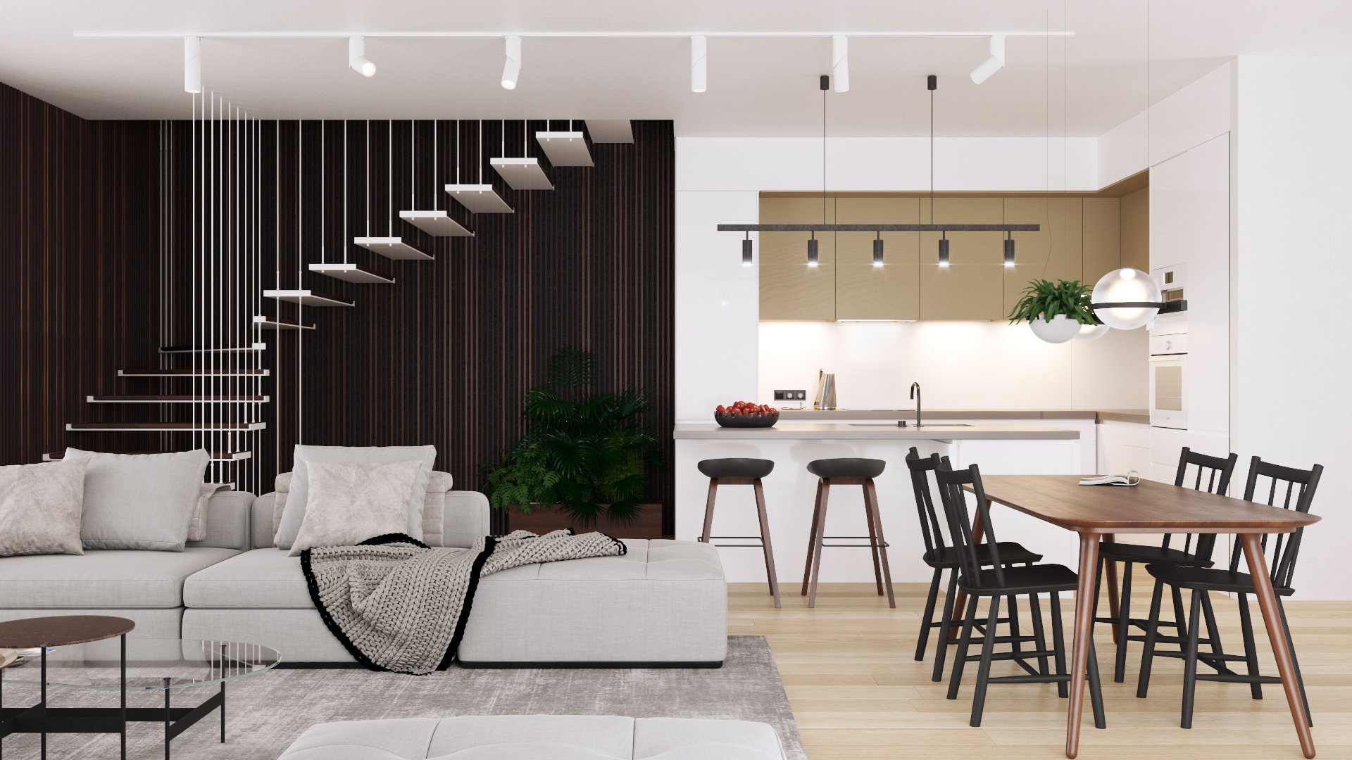 Domy 5 i 6 Karhusaari — wizualizacja 4