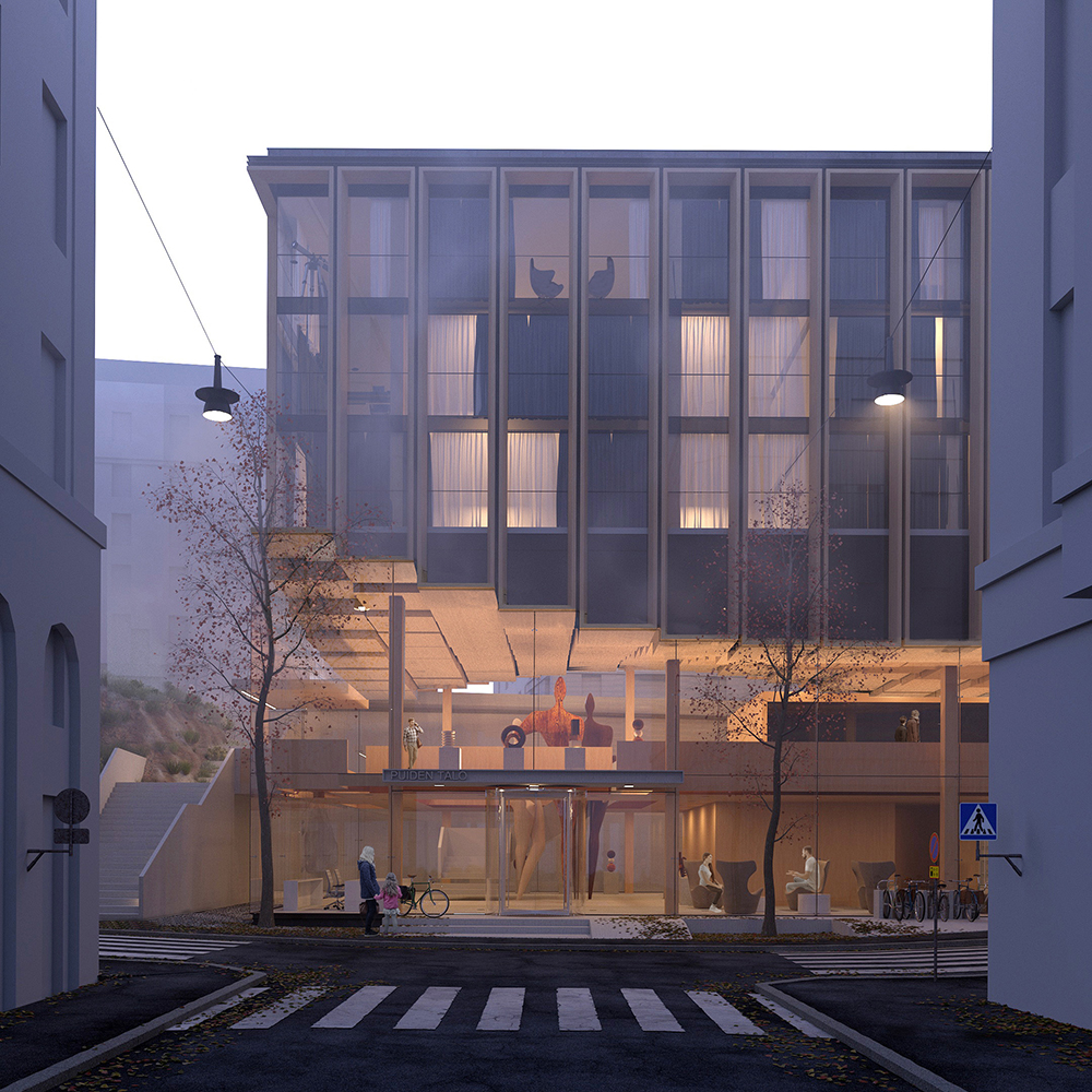 Dom Rzemiosła w Helsinkach - główna wizualizacja