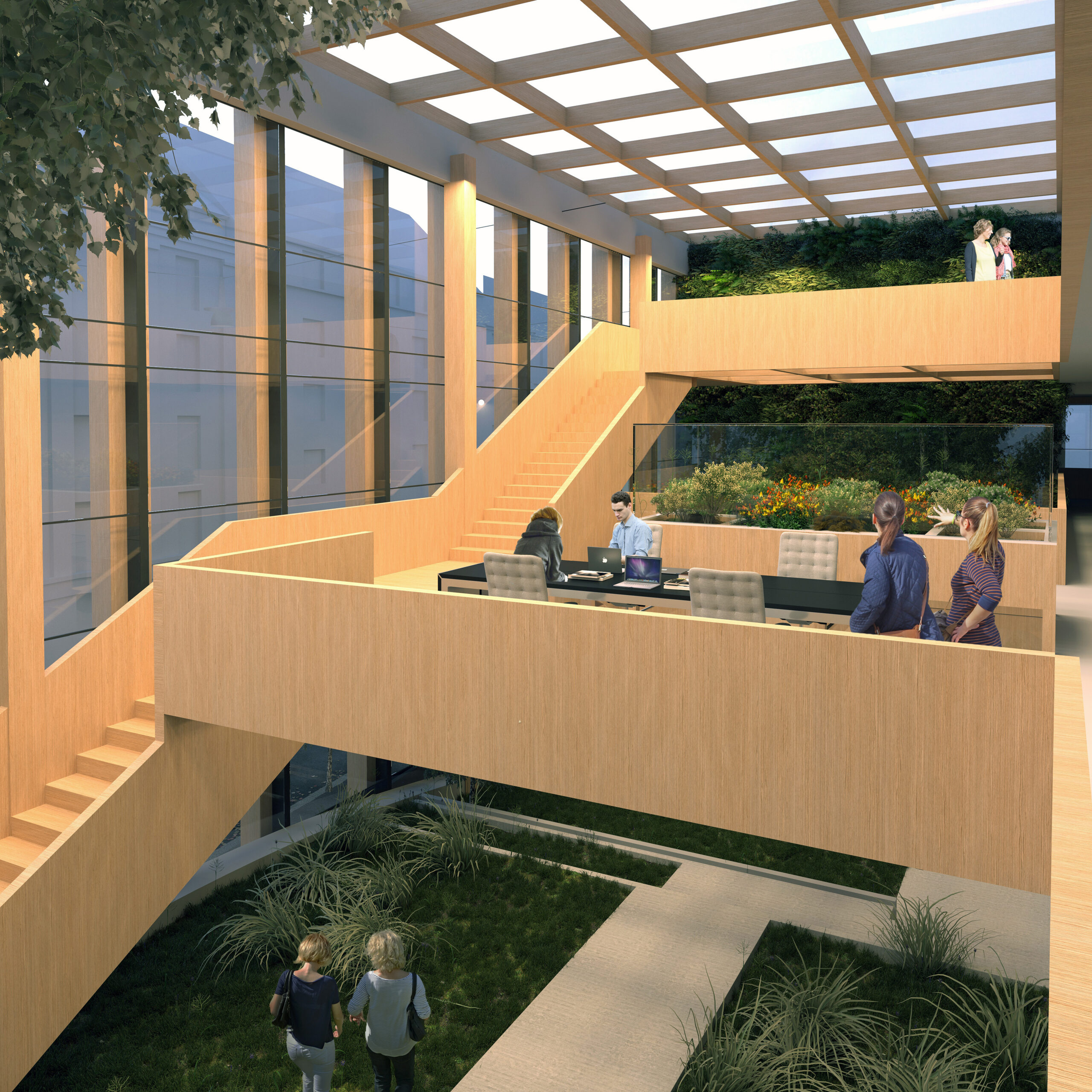 Dom Rzemiosła w Helsinkach - widok wnętrza