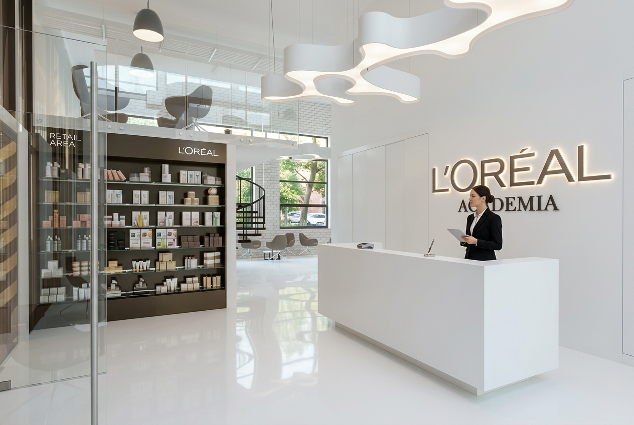 L'Oréal meeting and training zone