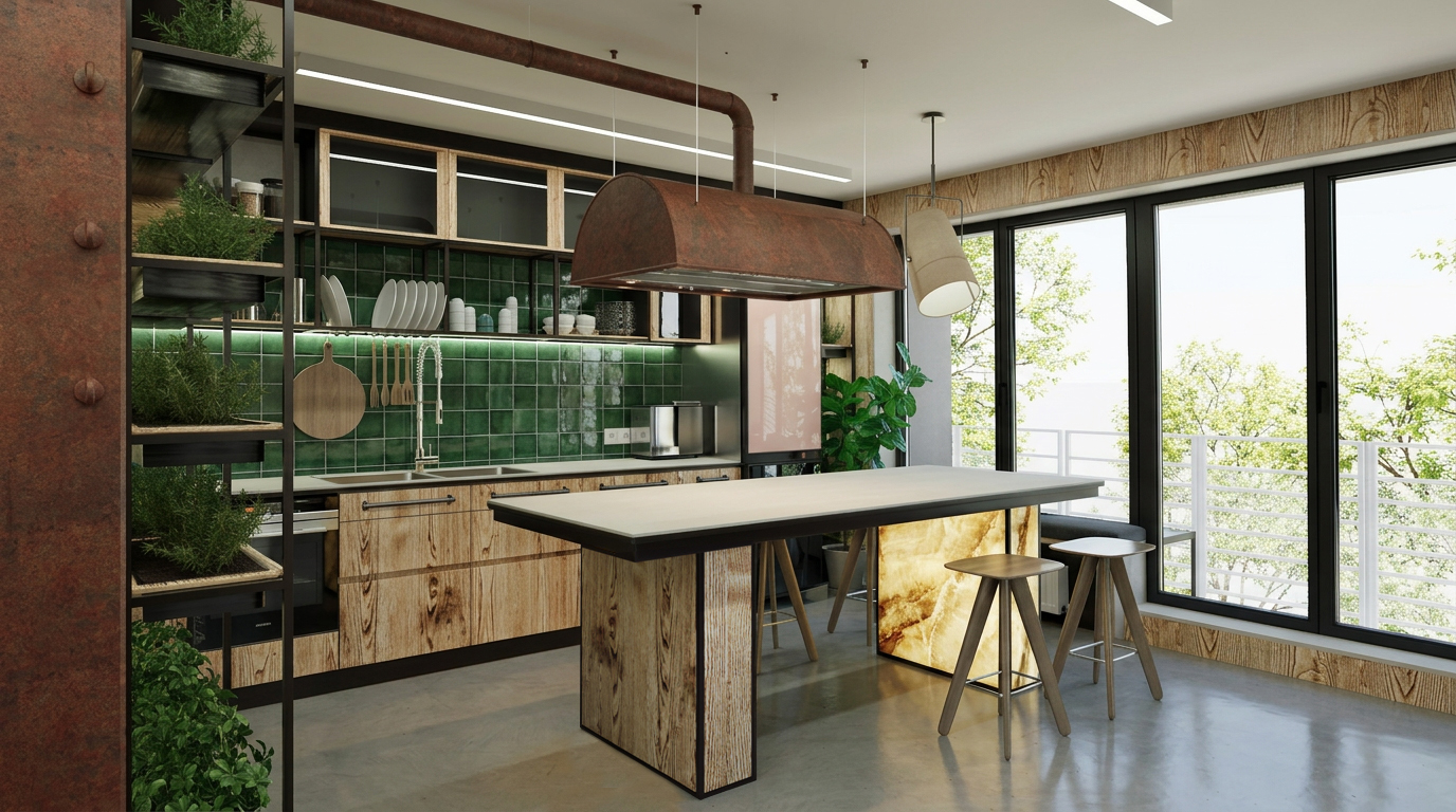 HEMOA — strefa dzienna mieszkania na Ochocie